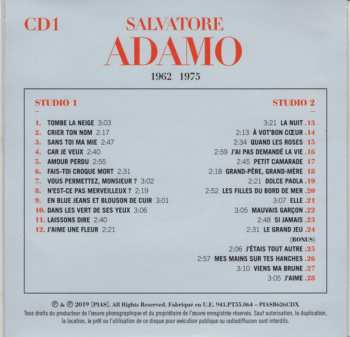 10CD/Zestaw pudełkowy Adamo: 1962-1975