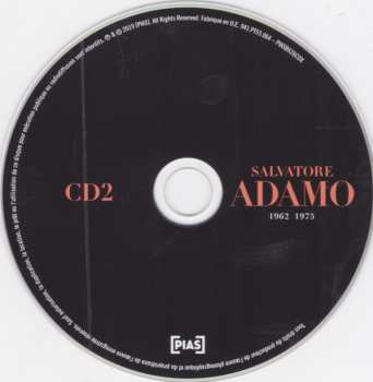 10CD/Zestaw pudełkowy Adamo: 1962-1975