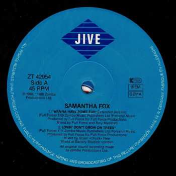 LP Samantha Fox: I Wanna Have Some Fun