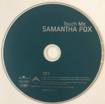 3CD Samantha Fox: Touch Me