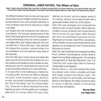 2CD Sammy Davis Jr.: The Marty Paich Sessions