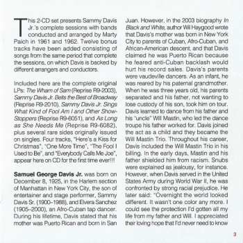 2CD Sammy Davis Jr.: The Marty Paich Sessions