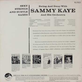LP Sammy Kaye And His Orchestra: Sexy Strings And Subtle Saxes