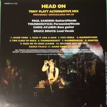 5CD/Zestaw pudełkowy Samson: Bright Lights The Albums 1979-1981