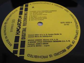 LP Sándor Kovács: A Dohány Utcai Zsinagóga Liturgiája / Liturgy Of Dohány Street Synagogue