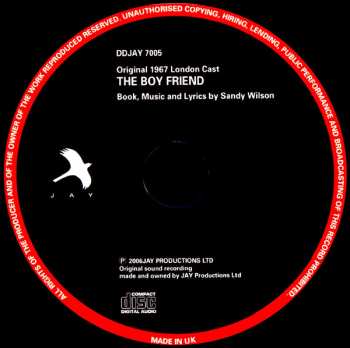 CD Sandy Wilson: Sandy Wilson's Musical The Boy Friend - Original 1967 London Cast