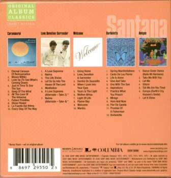 5CD/Zestaw pudełkowy Santana: Original Album Classics