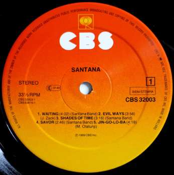 LP Santana: Santana