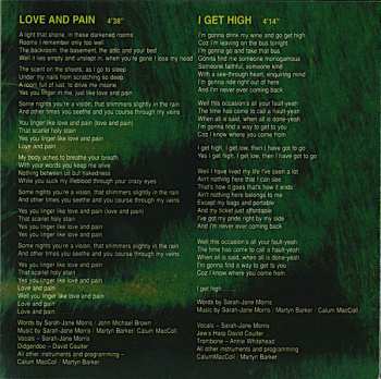 CD Sarah Jane Morris: Love And Pain