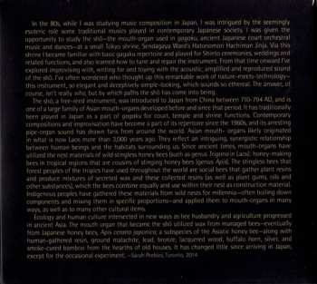 CD Sarah Peebles: Delicate Paths - Music For Shô