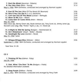 4CD Sarah Vaughan: A Miracle Happened