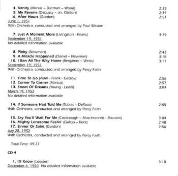 4CD Sarah Vaughan: A Miracle Happened