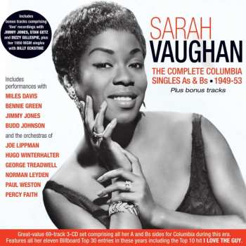 3CD Sarah Vaughan: The Complete Columbia Singles As & Bs - 1949-53