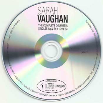 3CD Sarah Vaughan: The Complete Columbia Singles As & Bs - 1949-53