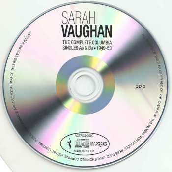 3CD Sarah Vaughan: The Complete Columbia Singles As & Bs - 1949-53