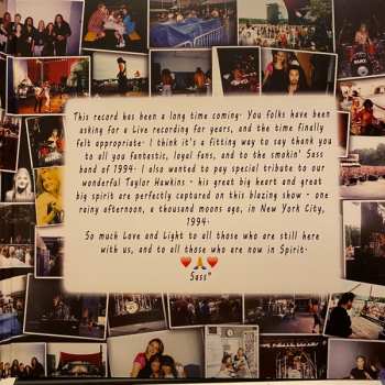 LP Sass Jordan: Live In New York Ninety-Four