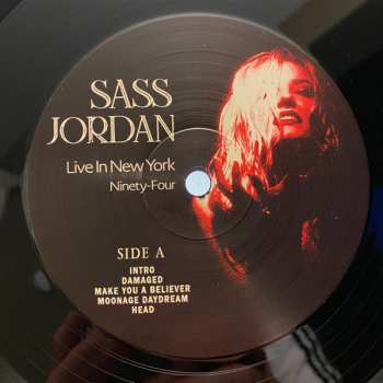LP Sass Jordan: Live In New York Ninety-Four