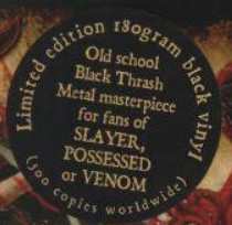 LP Satan's Wrath: Aeons Of Satan's Reign LTD