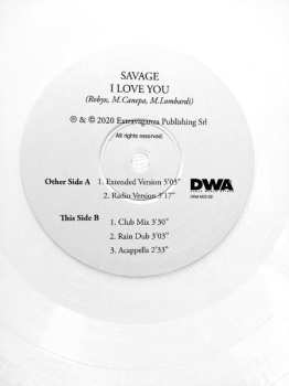 LP Savage: I Love You CLR | LTD