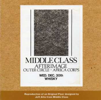 CD Savage Republic: Africa Corps - Live At The Whisky A Go Go - 30th December 1981