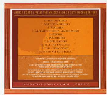 CD Savage Republic: Africa Corps - Live At The Whisky A Go Go - 30th December 1981 NUM