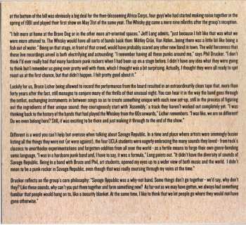 CD Savage Republic: Africa Corps - Live At The Whisky A Go Go - 30th December 1981