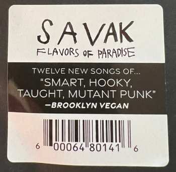 LP SAVAK: Flavors Of Paradise