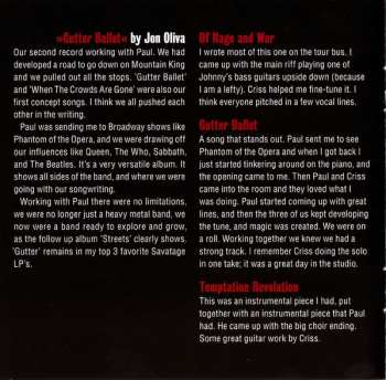 CD Savatage: Gutter Ballet DIGI