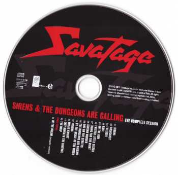 CD Savatage: Sirens & The Dungeons Are Calling - The Complete Session DIGI