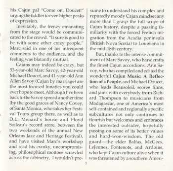 CD Savoy-Doucet Cajun Band: Live! At The Dance