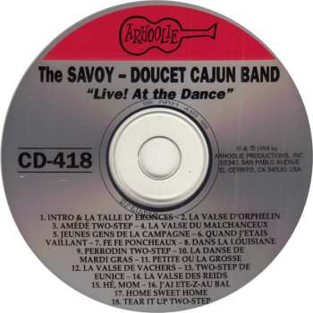 CD Savoy-Doucet Cajun Band: Live! At The Dance