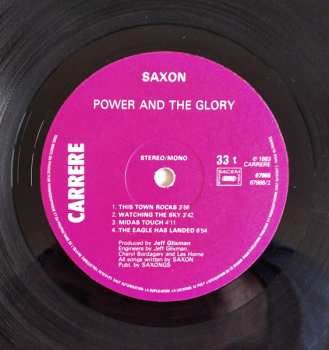 LP Saxon: Power & The Glory