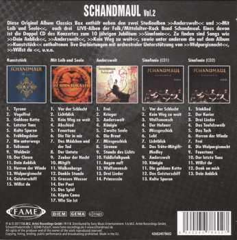 5CD/Zestaw pudełkowy Schandmaul: Original Album Classics Vol.2