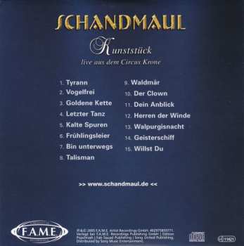 5CD/Zestaw pudełkowy Schandmaul: Original Album Classics Vol.2