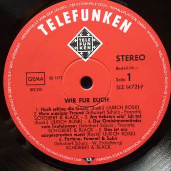 LP Hana Hegerová: Wir Für Euch