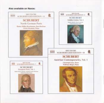CD Franz Schubert: Mayrhofer-Lieder, Vol. 2