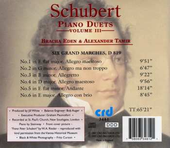 CD Franz Schubert: Piano Duets Volume III