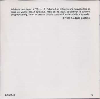 CD Franz Schubert: Piano Sonatas D. 537 And D. 664 / Wanderer-Fantasie, D. 760