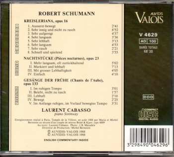 CD Robert Schumann: Kreisleriana, Opus 16 / Nachtstücke, Opus 23 / Gesänge Der Frühe, Opus 133 (Chants De L'Aube)