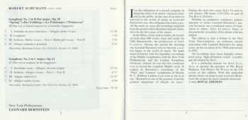 CD Robert Schumann: Symphony No. 1 "Spring" / Symphony No. 2