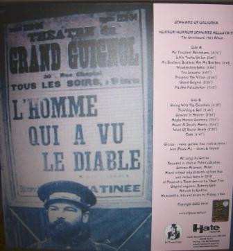 LP Schwarz Of Galiorka: Horror! Horror! Schwarz Helluva!!!