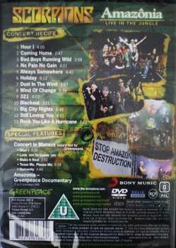 DVD Scorpions: Amazônia - Live In The Jungle