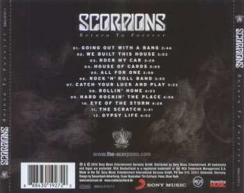 CD Scorpions: Return To Forever