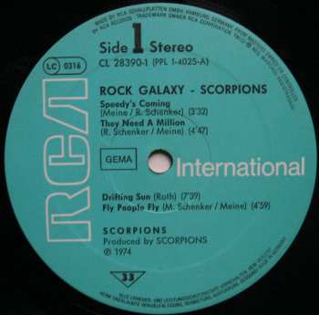 2LP Scorpions: Rock Galaxy
