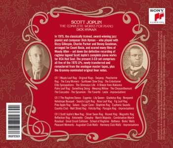 3CD/Zestaw pudełkowy Dick Hyman: Scott Joplin: The Complete Works For Piano