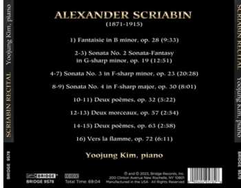 CD Alexander Scriabin: Piano Sonatas 2, 3 & 4