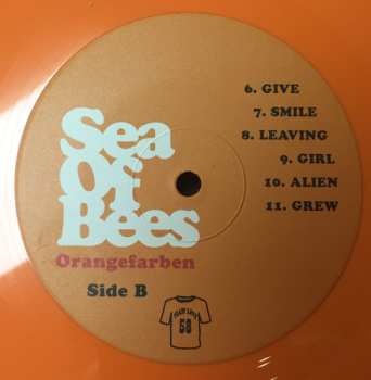 LP Sea Of Bees: Orangefarben CLR