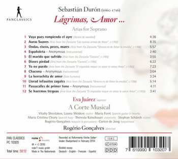 CD Sebastian Duron: Lágrimas, Amor...