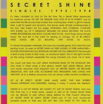 CD Secret Shine: Singles 1992-1994