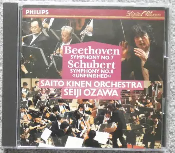 Seiji Ozawa: Beethoven Symphony No 7 - Schubert No 8  Unfinished.